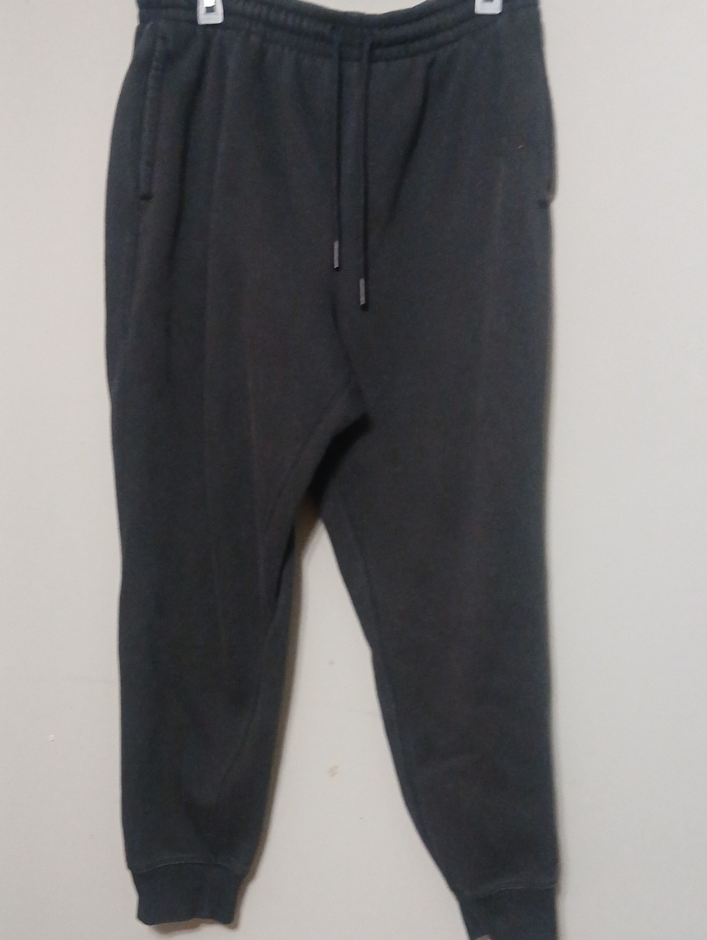 Men's DSG Black Drawstring Jogger Sweatpants
